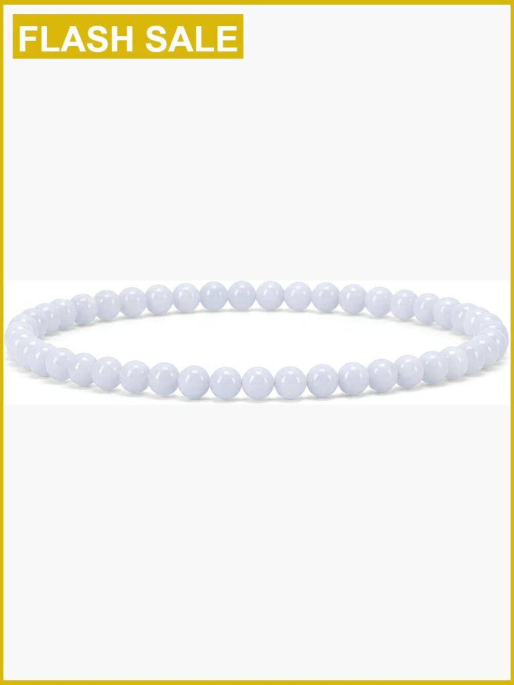 Healing Gemstone Bracelet - 4mm Beaded Stretch, Unisex